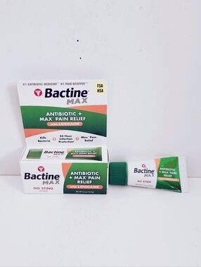 ⭐4/$15 Bactine Max Pain Relief Ointment